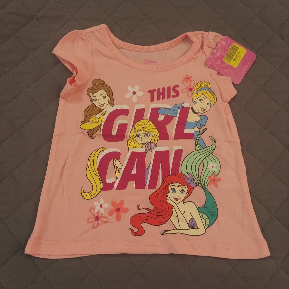 3 Disney Princess Tees